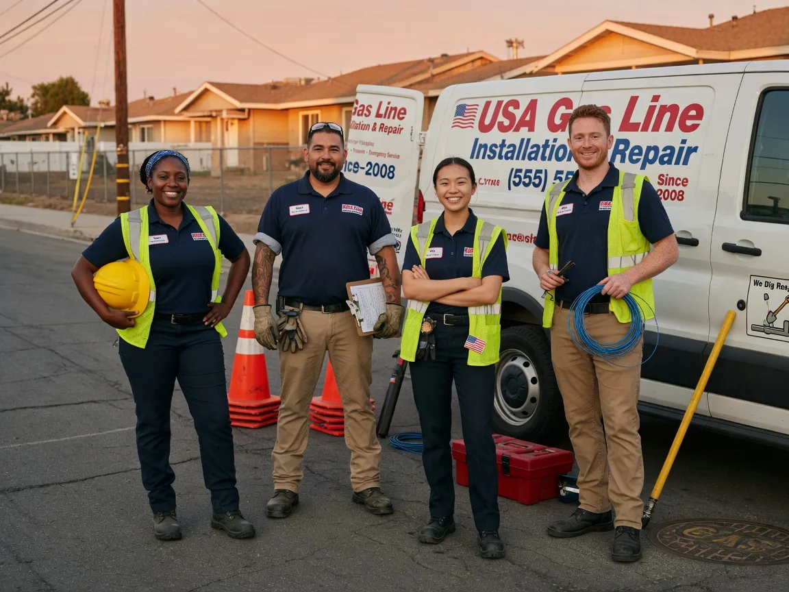 Gas Line Installation company in Cleveland, NC